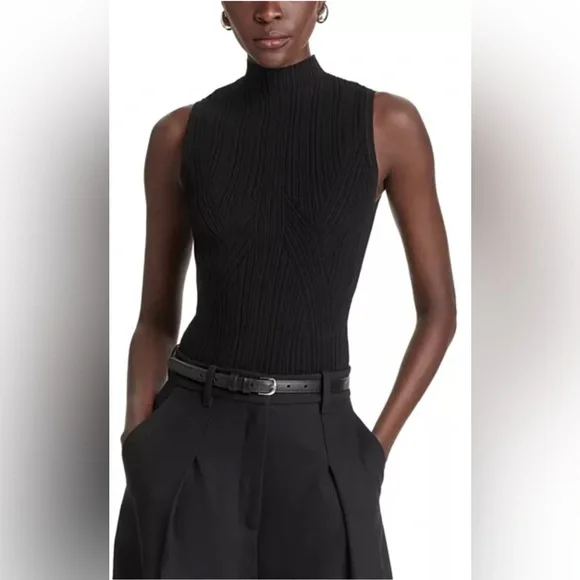 Veronica Beard Black Textured sweater - Picture 1 of 6